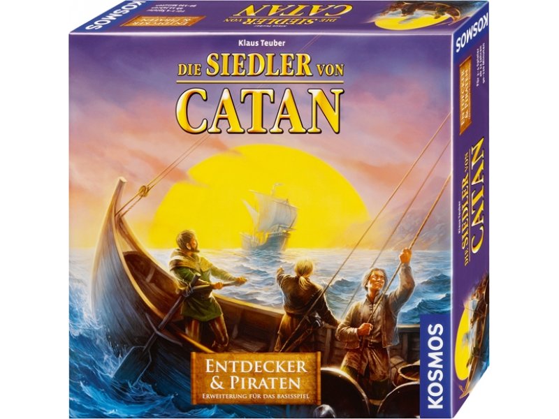 Siedler von Catan Erweiterung Entdecker & Piraten Kosmos 693411