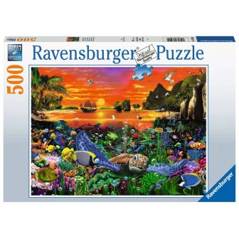 Ravensburger 15040 Elefantenfamilie 500 Teile Puzzle Ravensburger 15040 Elefantenfamilie 500 Teile Puzzle