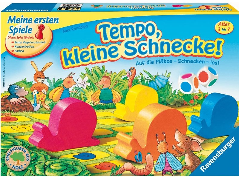 Tempo kleine Schnecke! ab 3 Jahre Ravensburger 21420