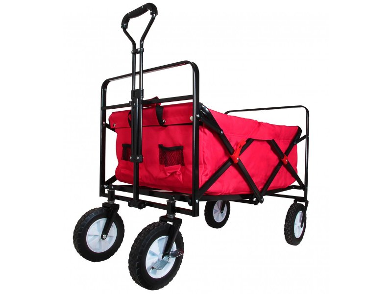 Faltbarer Bollerwagen aus Metall Outdoor Active 9-teilig Vedes 71301249