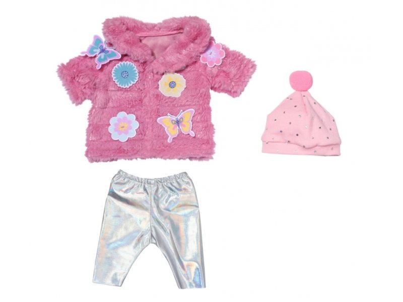 BABY born Pink Coat Set 43cm Zapf Creation 833834